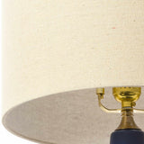 Astrakhan Blue & Wheat Table Lamp