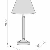 Zakharivka Gold Rattan Table Lamp