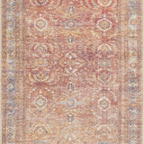 Anshu Peach Washable Area Rug