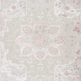 Calum Pink & Gray Area Rug