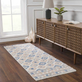 Eivin Pink & Blue Area Rug