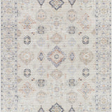 Beige Beckett Vintage Washable Area Rug