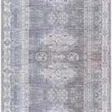 Baltinglass Brown Washable Area Rug