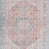 Wacousta Red&Blue Washable Rug