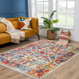 Istanbul Vintage Orange Area Carpet - Clearance