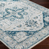 Liverpool Blue Area Rug