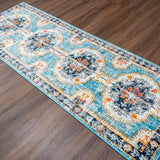Tigried Turquoise 2308 Area Rug - Clearance